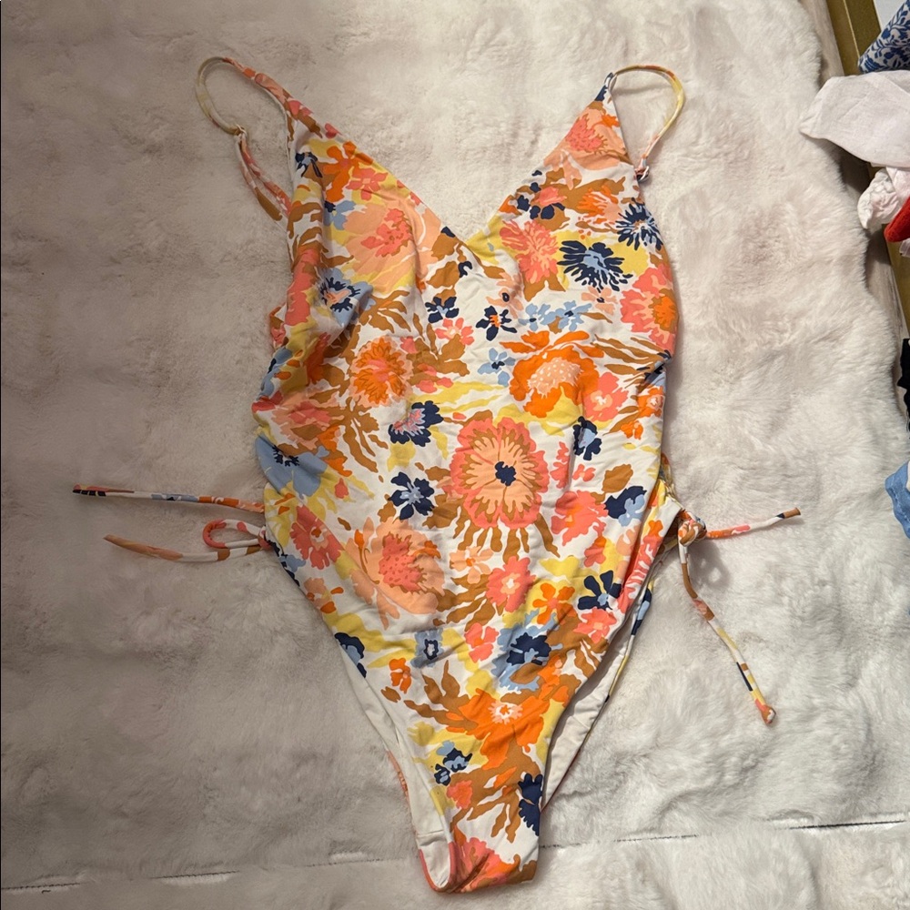 Roxy Floral One Piece Swimsuit
